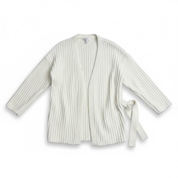 Serra Sweaters - Serra Women’s Chic Cream Open-Front Cardigan size L/XL NWT